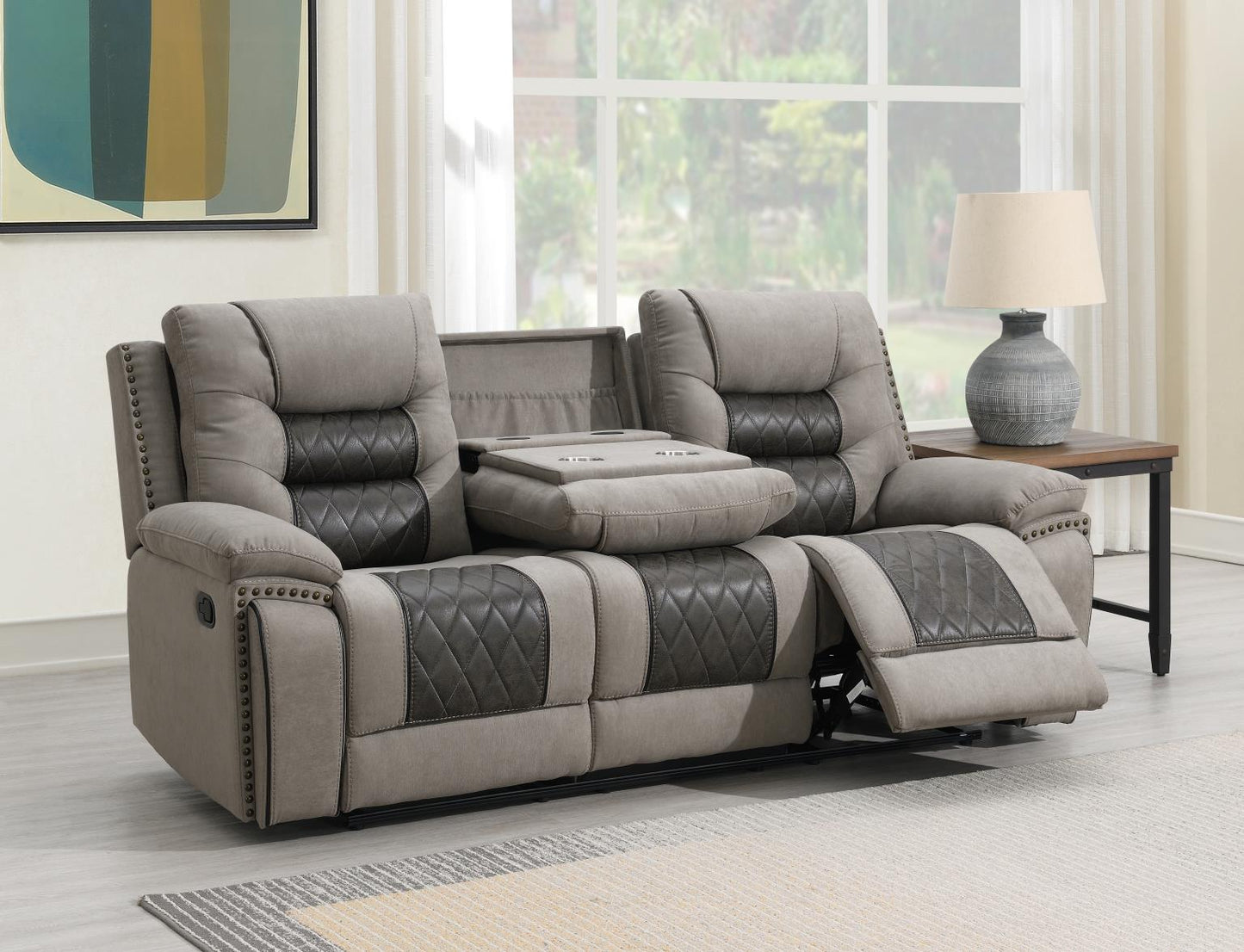 RECLINING SOFA-RECLINING LOVESEAT