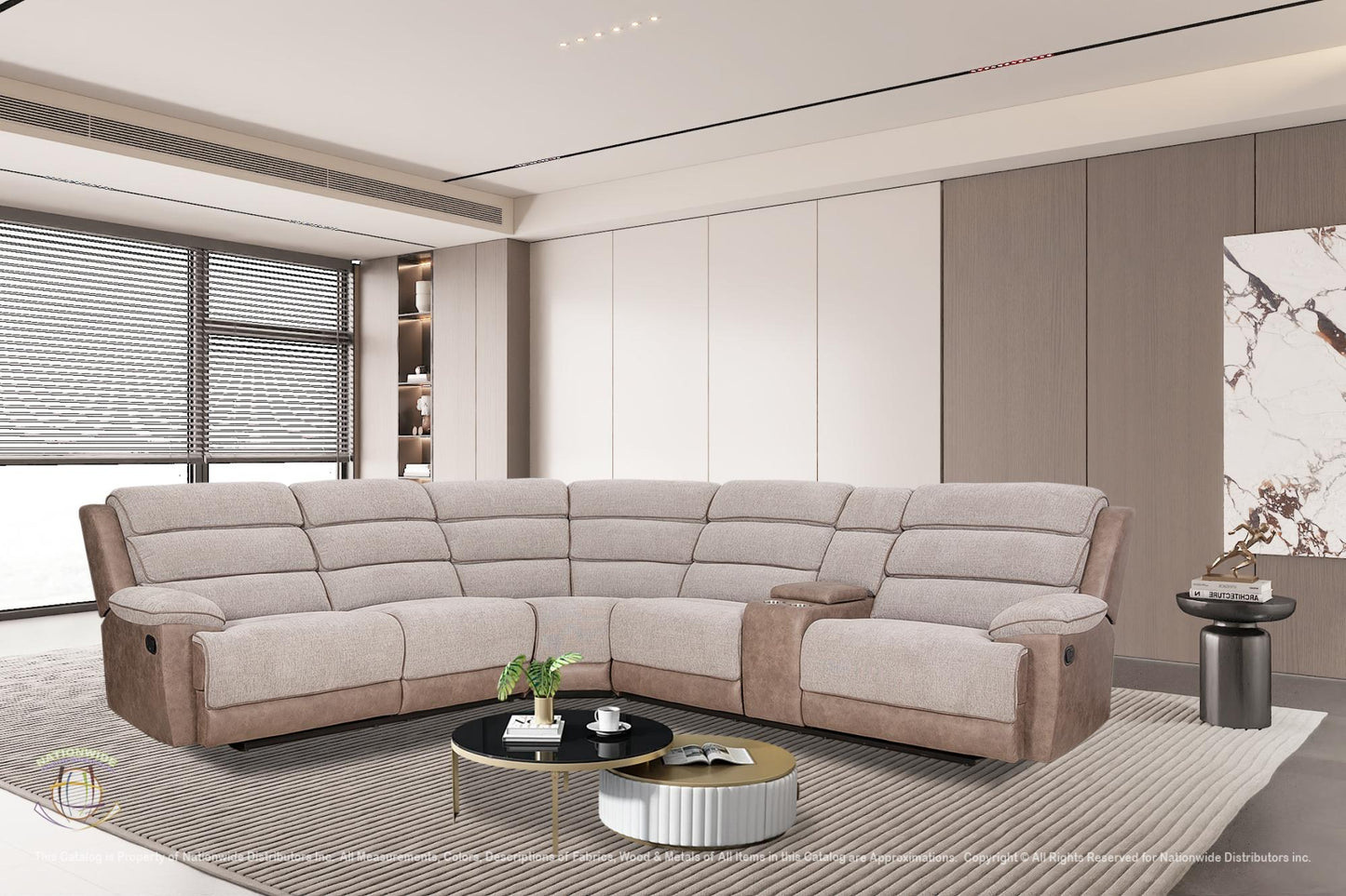 NU40 3pc Sectional