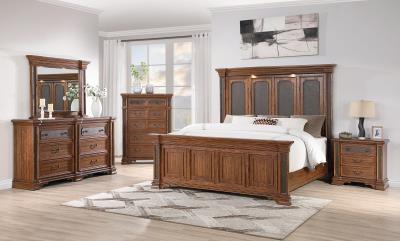 UB020 Qbed Frame, Dresser, Mirror, Chest & Nightstand