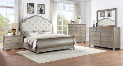 UB022 Qbed-F, Dresser, Mirror, Chest & Nightstand