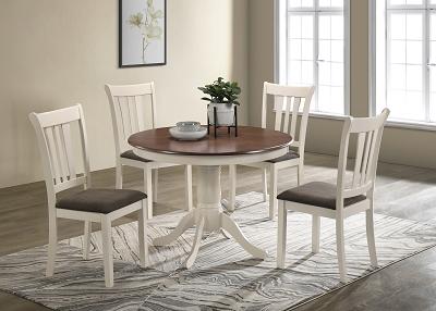 ROUND TABLE & 4 CHAIRS
