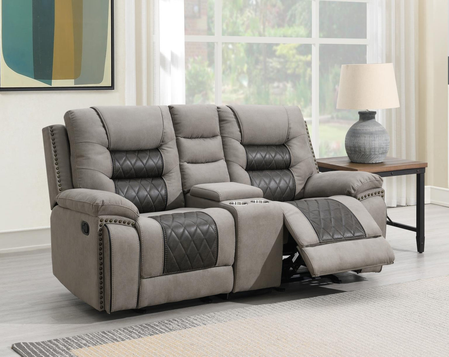RECLINING SOFA-RECLINING LOVESEAT